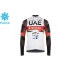 Maillot Cyclisme 2021 UAE Team Emirates Hiver Thermal Fleece N002